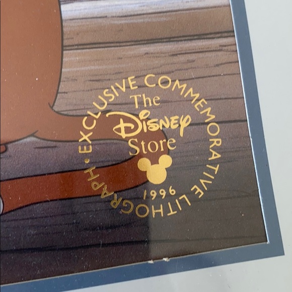 Disney framed commemorative lithographs! Set of 3! - Picture 5 of 5